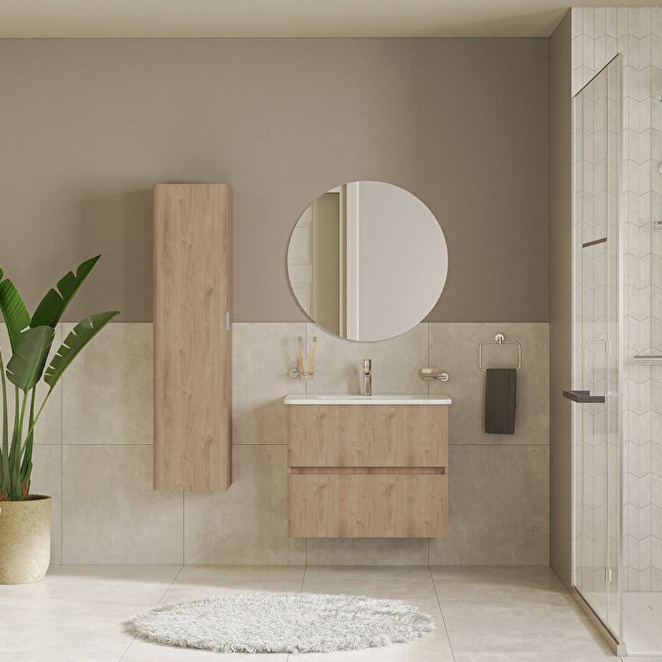Vitra S20 Round Back To Wall Bidet - White