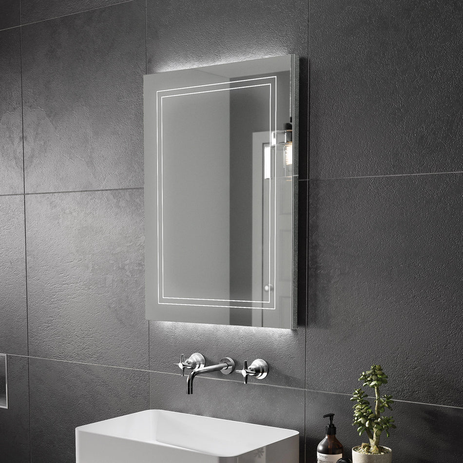 HIB Outline LED Illuminated Mirror