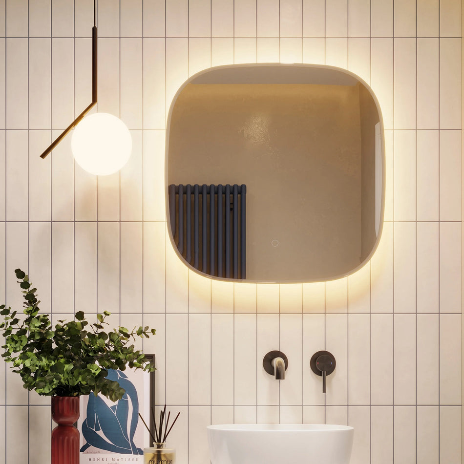 HIB Quinn LED Illuminated Mirror