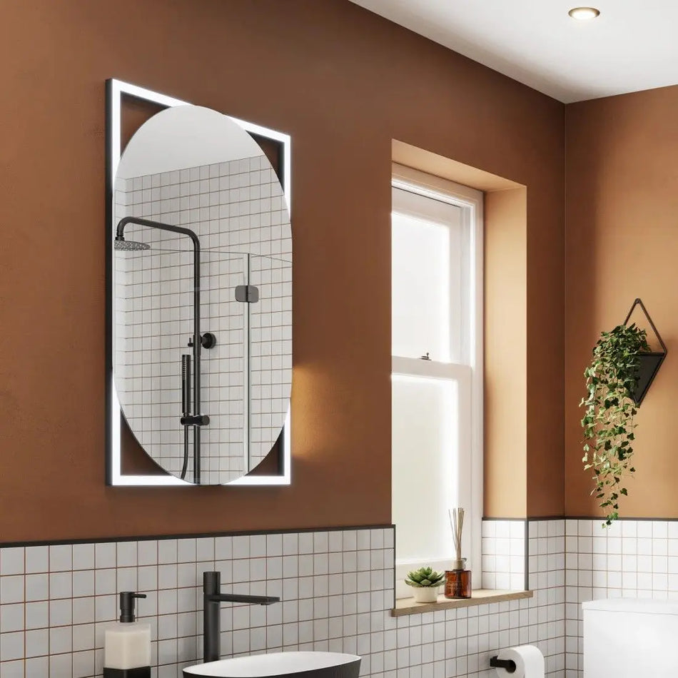 HIB Rubin LED Illuminated Mirror