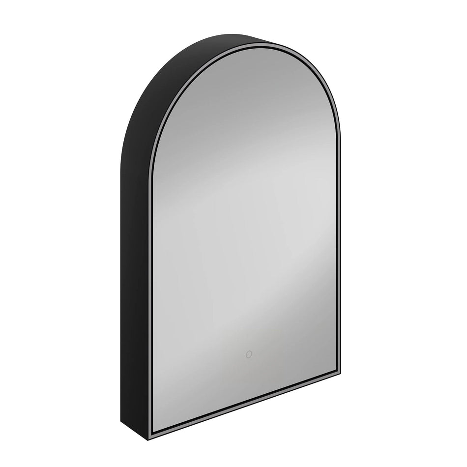 HIB Roman Arch Illuminated Mirror Cabinet - 900mm x 600mm