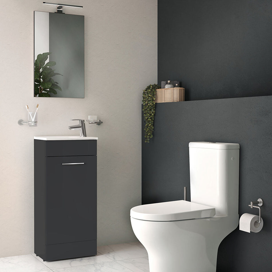 Vitra Zentrum Toilet Soft Close Seat - White
