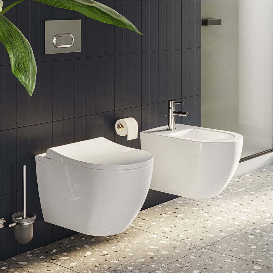 Vitra Minimax Toilet Roll Holder - Chrome